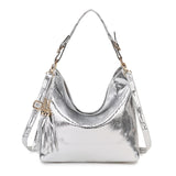 Gold Fashion Women Leather Handbags Female Shoulder Bag Ladies Hand Bags Purses and Handbags Gold Crossbody Bag for Women 2019