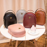S.IKRR Simple Retro Women Handbag Chain Shoulder Bag Ladies Oil Wax Leather Purse Crossbody Bags For Women 2019 Mini Hand Bags
