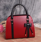 FGJLLOGJGSO Brand Casual leather Female handbag bowknot shoulder bag crossbody bags for women messenger bag Lady bolsa feminina