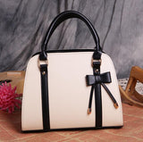 FGJLLOGJGSO Brand Casual leather Female handbag bowknot shoulder bag crossbody bags for women messenger bag Lady bolsa feminina