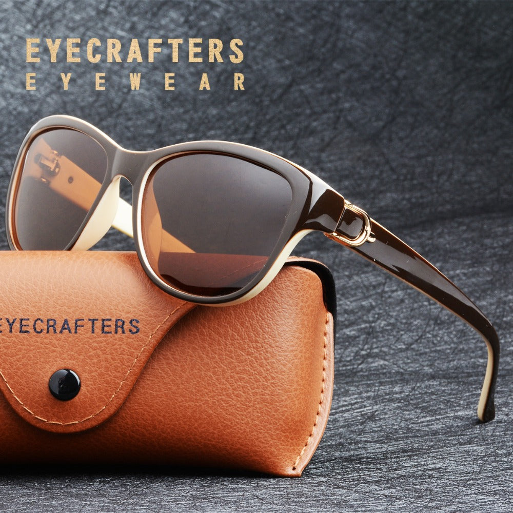 2019 Luxury Brand Design Cat Eye Polarized Sunglasses Womens Lady Elegant Sun Glasses Female Driving Eyewear Oculos De Sol