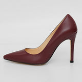 Women High Heels Shoes Brand Pointed Toe Woman Pumps Office Ladies Working Shoes Dress Spring Summber Plus Size Female Pumps DE